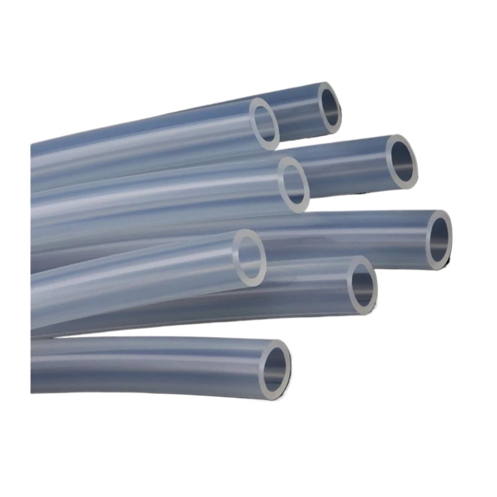 Tubo in silicone Tubo flessibile trasparente da 2 m Tubo in silicone resistente alle alte temperature for uso domestico(2 METERS_7.9X12.9MM)