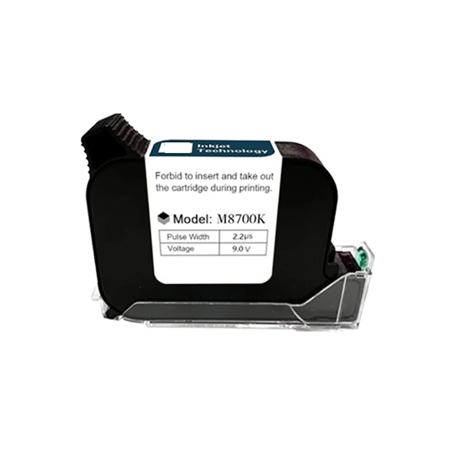 Cartuccia for stampante a getto d'inchiostro online portatile con inchiostro di livello A, nero ad asciugatura rapida, livello B, 12,7 mm, parti originali Su Cartone, Legno(1pc)