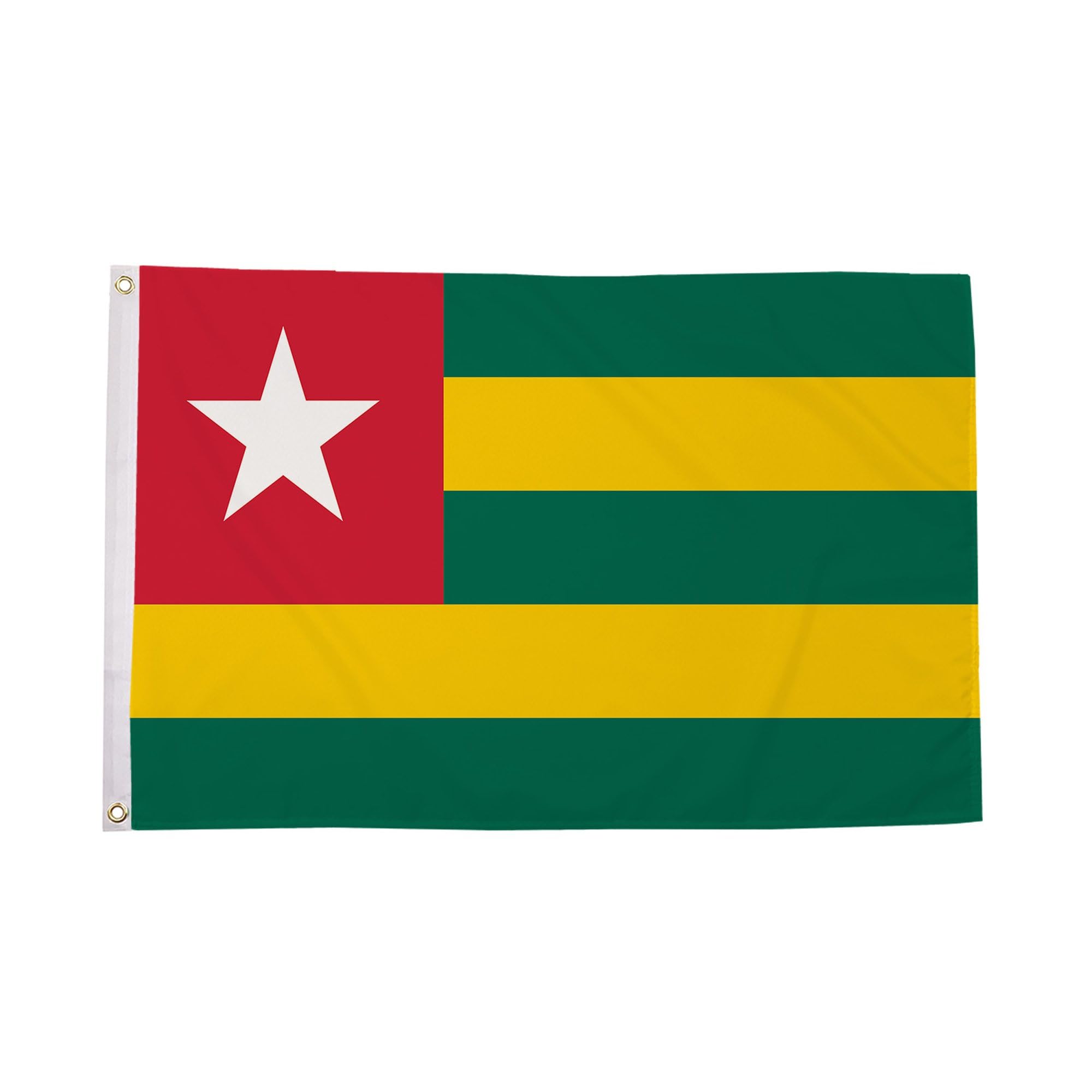 Flagtex Togo Flag 5ft x 3ft (150cm x 90cm)