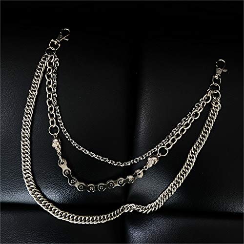 Image of PINKPIN Pants Chain Accessory for Wallets Waist Chains Punk Hip-Hop Streetwear for Men Women
