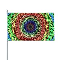 Bandiera Divertente Di Chicken Joe - Doppia Faccia, Per Giardino, Feste O Decorazione