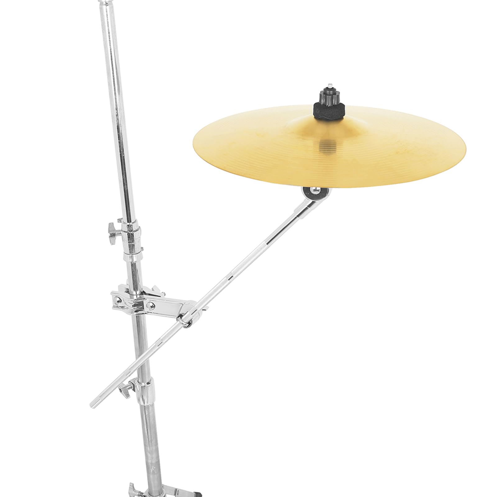 Abrazadera de extensión para montaje en rack de tambor, soporte de brazo ajustable con almohadilla de fieltro extraíble, accesorios de soporte