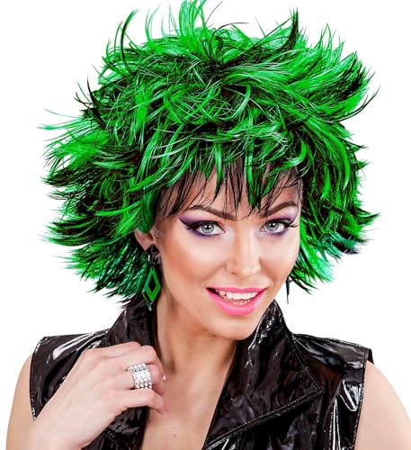 W WIDMANN MILANO Party Fashion - Peluca Vaquera, peinados cortos, pelo sintético, peluca pelo corto