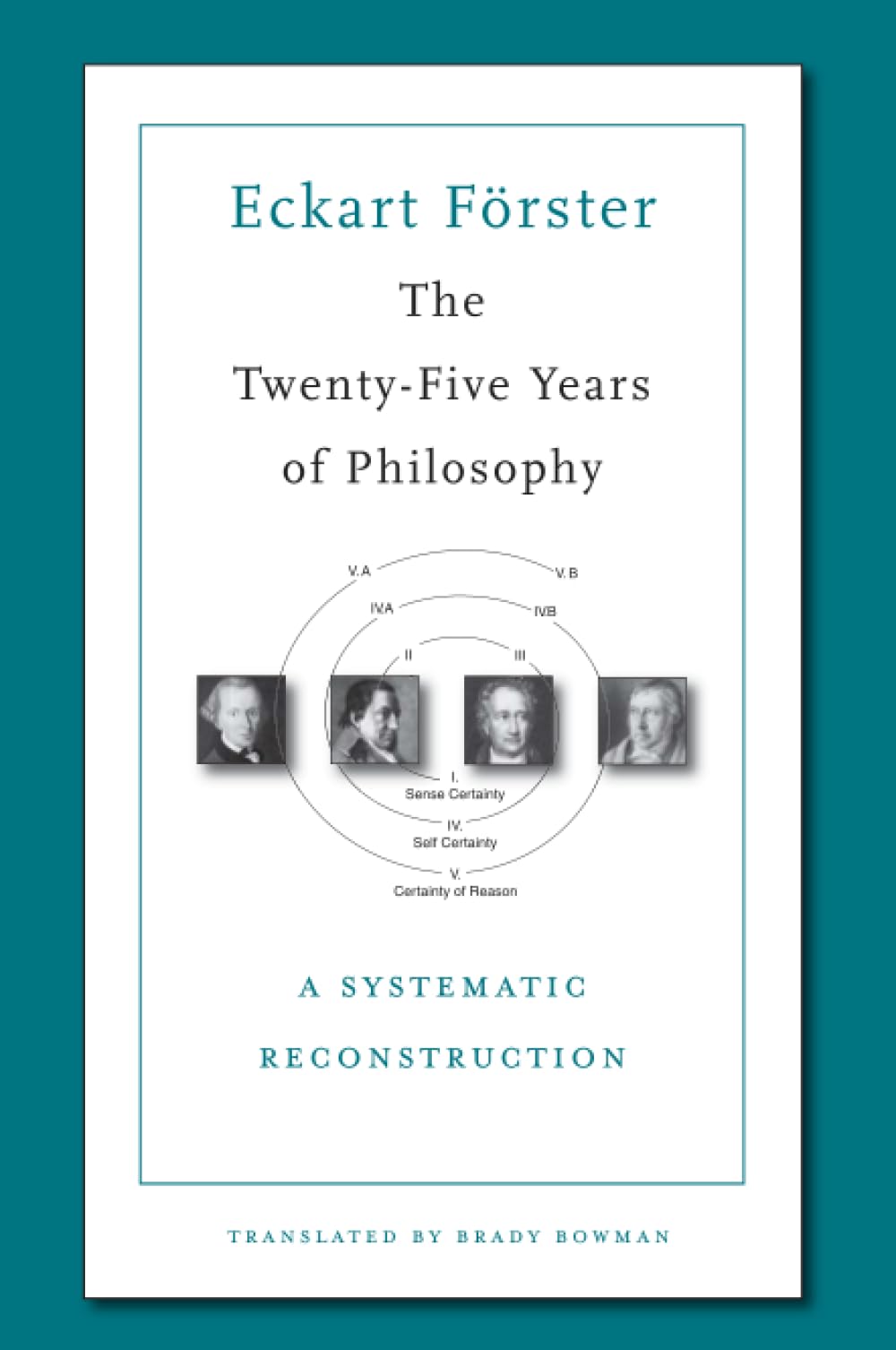The TwentyFive Years of Philosophy  A Systemati by Eckart Förster PAPERBACK