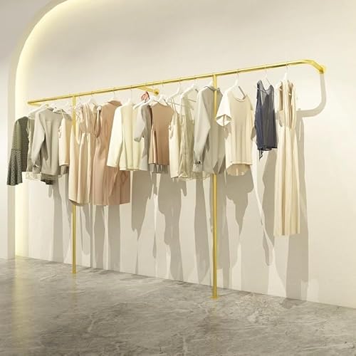 LDTTYRC Elegante Perchero de Pared Dorado