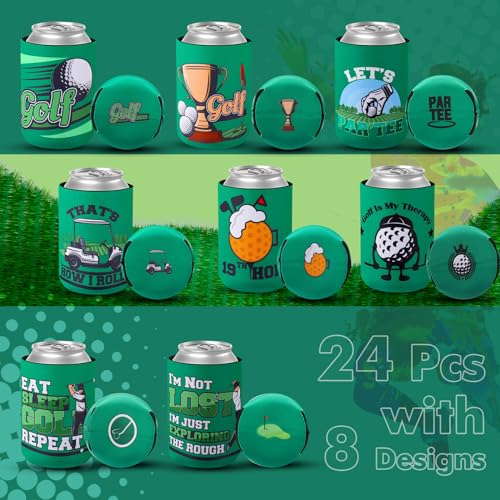 Layhit 24 Pcs Golf Can Coolers