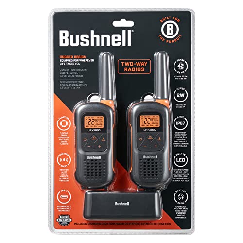 Bushnell LPX650 Walkie Talkies - Waterproof Long Range Two Way Radios thumb #7