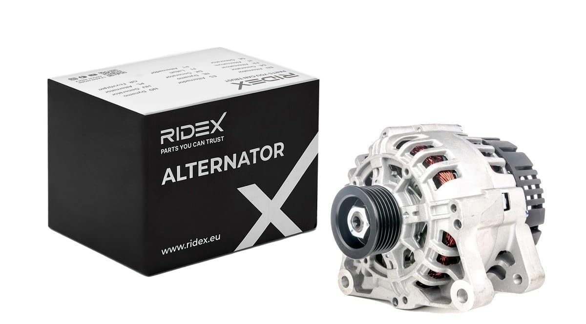 RIDEX 4G0053 Alternador Compatible con PEUGEOT 206 Fastback 2A/C