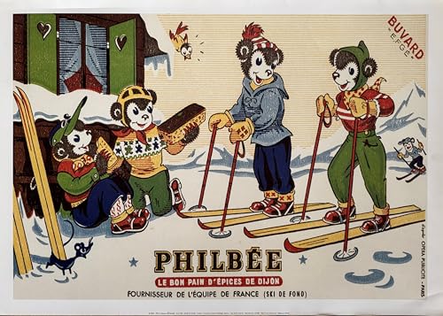 Pain D'Epice Philbée affiche 50X70 Cm poster souvenirs d enfance