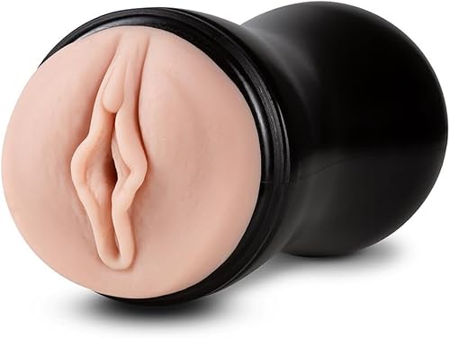 Blush M - Masturbador suave y húmedo para hombres de 7.25 pulgadas, auto lubricante vagina Stroker, crestas y orbes para el placer máximo de los