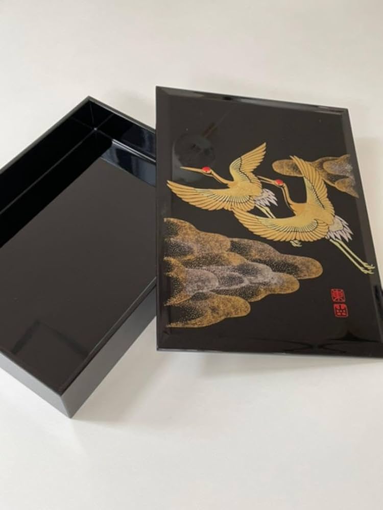 輪島漆器 ✰ 鶴重箱