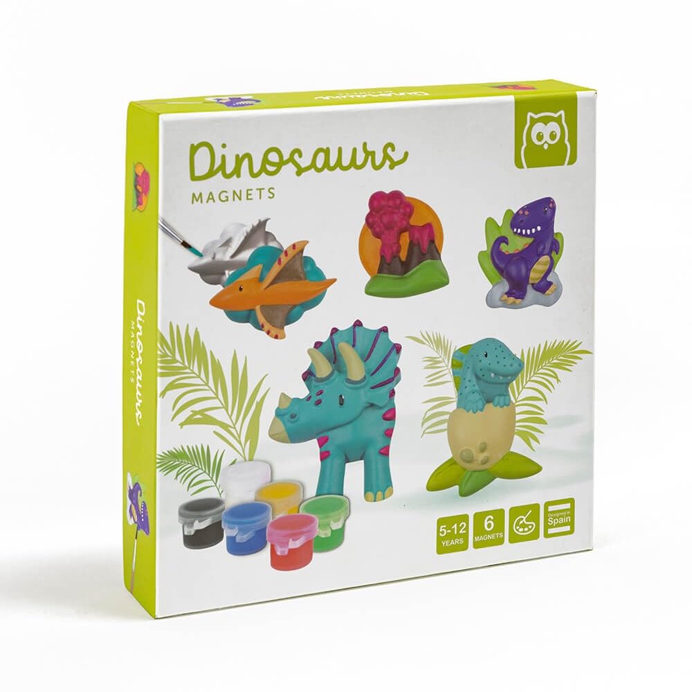 EUREKAKIDS Stampaggio e dipinge magneti di dinosauro bambini e ragazze 100.0 - Gioco Educativo - Creativi > Artigianato e creatività > Artigianato e attività creative