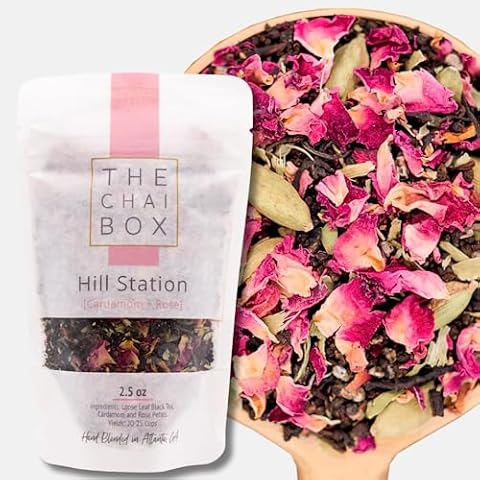 The Chai Box Premium Rose Chai Tea Cover