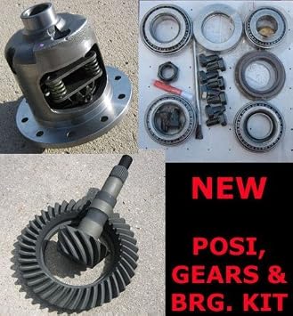GM Chevy 8.5" Chevy 10-Bolt Rearend Posi - 30 Spline, Gear, Bearing Kit Package - 3.42 Ratio