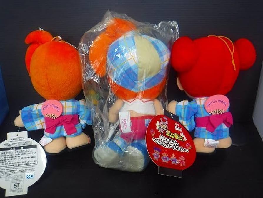 Amazon.co.jp: C0502 ミニモニ ぬいぐるみ ゆかたバージョン Part3 3体