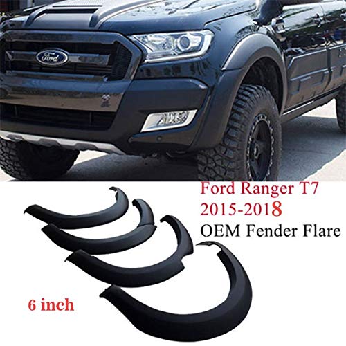 Buy For Ford Ranger Wildtrak T7 PX MK2 Fender Flares Mudguards Wheel