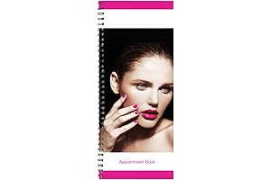 BURMAX Salon Beauty Hair DL Pro 2 Column Appointment Book BK-DLC202
