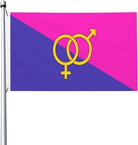 Miniatura 1 de Heterosexuality Heterosexual Pride Flag 3x5 Feet Double-Sided Outdoor Decoration