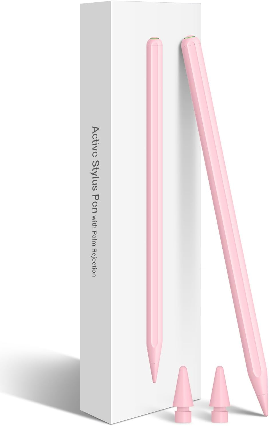 Stylus Pen for iPad with Magnetic Wireless Charging, Smart Ipencil 2nd Generation Compatible with iPad Pro 11 in 1/2/3/4, iPad Pro 12.9 in 3/4/5/6, iPad Air 4/5, iPad Mini 6 Pink
