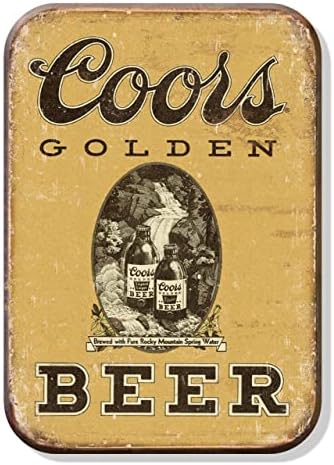 Desperate Enterprises Coors Golden Vintage Beer Refrigerator Magnet - Funny Magnets for Office, Home & School - Made in The USA