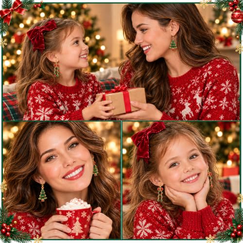 Christmas Earrings Set for Women - image 5