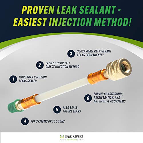 Leak Saver Direct Inject Refrigerant Leak Sealer - Image 5