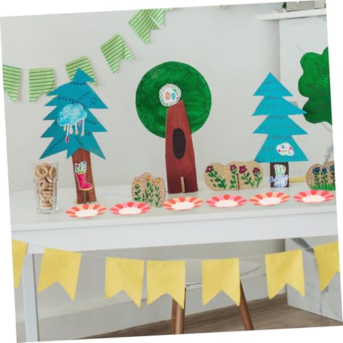 Assiettes jetables fleurs pour une décoration printanière réussie - 7