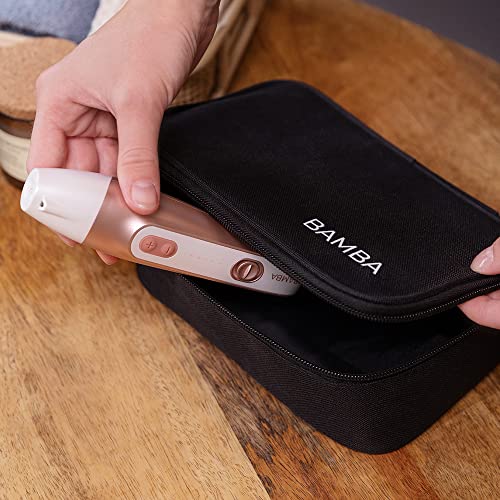 Cecotec Elektrisches Maniküre- und Pediküreset Bamba PinkyCare 700 Perfect Nails, Sieben austauschbare Aufsätze, Fünf Geschwindigkeitsstufen und Zwei Drehrichtungen, Ergonomisches Design