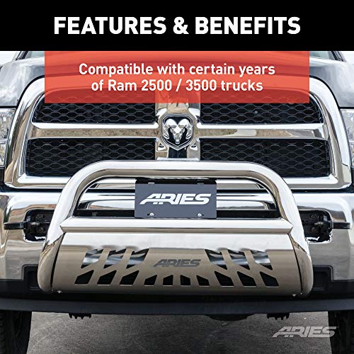 image for ARIES 35-5TOW Dodge, Ram 2500, 3500 Truck Bull Bar Tow Hooks