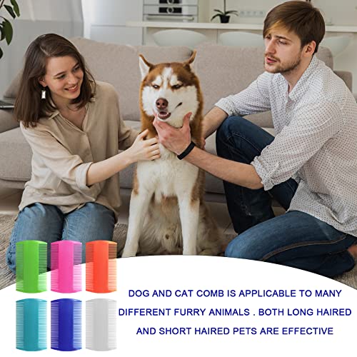 Blmhtwo 12 Pieces Flea Comb, Dog Flea Comb Flea Comb For Cat With Double-Side Design Multi-Colored Pp Materials Sturdy Reusable Lightweight Flexible Lice Comb For Kitten Puppies #TOP6