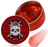 Water-Based Pomade, Hair Pomade for Men, Medium Hold Shine Hair Gel for Men | Strong Hold | Non-Greasy | for Pompadour Side Part Slick Back - 5.3oz Strawberry Scent