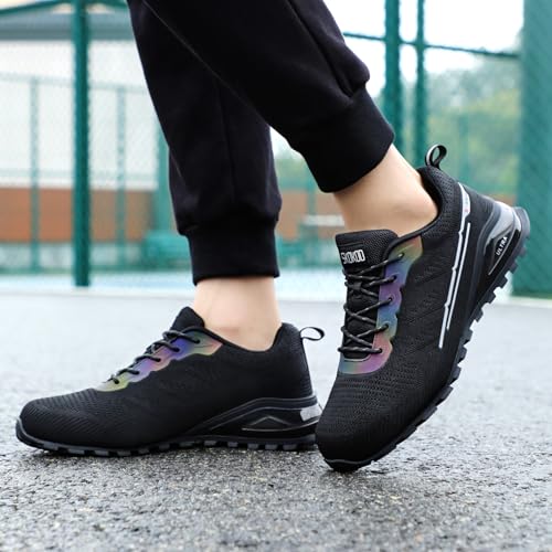 Image of Steel Toe Shoes for Men Composite Work Shoes Comfortable Puncture Proof Lightweight Indestructible Sneakers