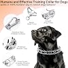 DEYACE Stainless Steel Dog Training Collar, Quick Release Buckle, Adjustable Collar for Large Dogs Neck Girth 12-17