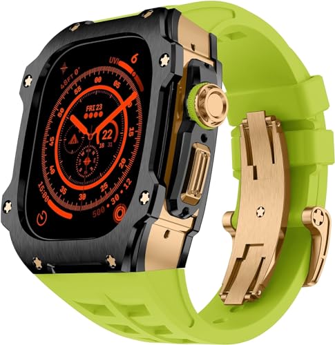 Boîtier de montre en acier inoxydable Apple Watch Ultra bracelet sport 49mm