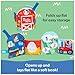Ms. Rachel Official Sensory Learning Farm, Foldable Soft Baby Book with Plush Cow, Infant Educational Toys for Babies Ages 3 Months to 18 Months