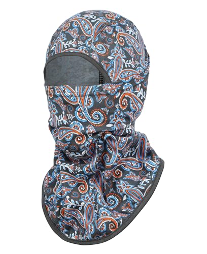 Image of BOCOMAL FR Face Mask Flame Resistant Balaclava 5.5oz Lightweight Arc Rated Helmet Liner Covering Hood for Welding