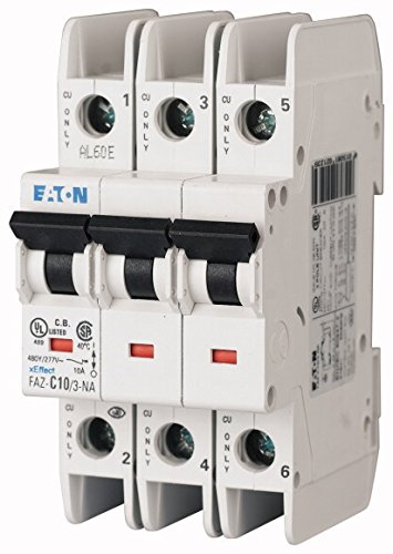 Eaton FAZ-B16/3-NA Interruptor Magnetotérmico FAZ, 16A, 3P, Curva B, NA