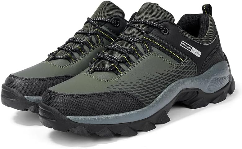 Hixingo Zapatillas Trekking Hombre, Botas Montaña Hombre Mid Wate...