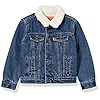 Levi’s Kids Lvn Denim Sherpa Trucker Jacket voor baby’s