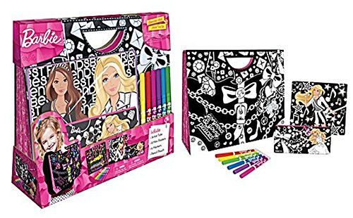 Fashion Angels Barbie Glamtastic Velvet Artist Tote Set