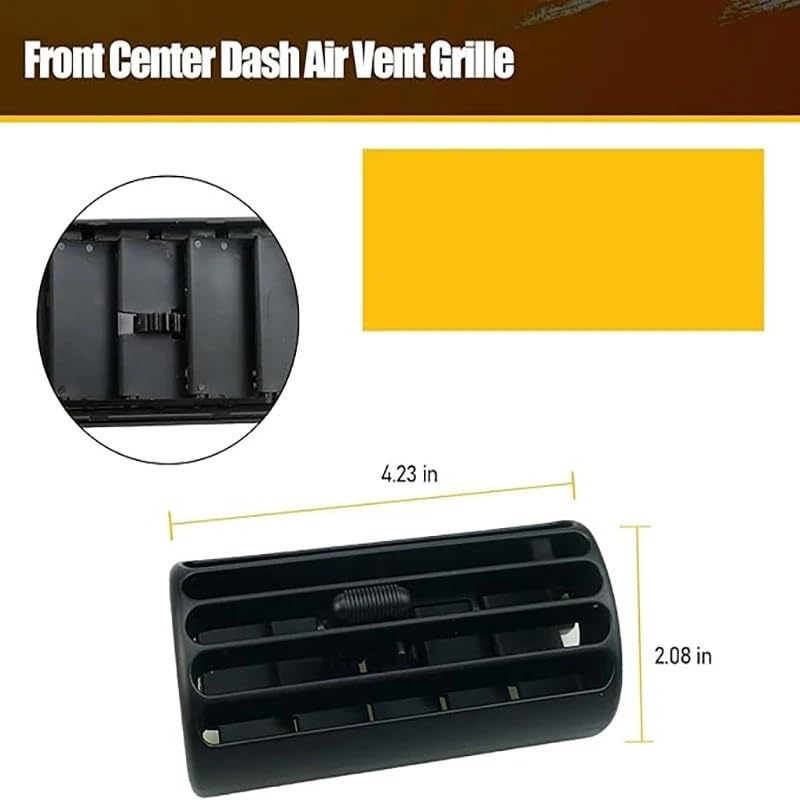 Grilles ventilation tableau bord pour rénover l'aération interne de votre auto