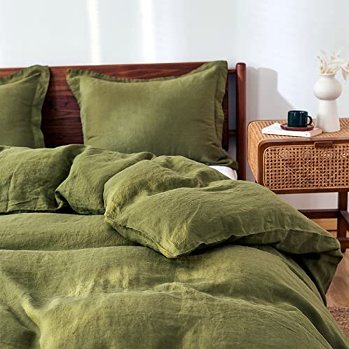 Simple&Opulence 100% Linen Duvet Cover Set
