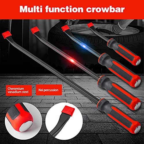 Brechstangen, Hi-Spec 1pc Brechstange Heavy Duty Puller Meißel Autoreparaturwerkzeug mit abgewinkelter Spitze und Brechstange(12 inches)