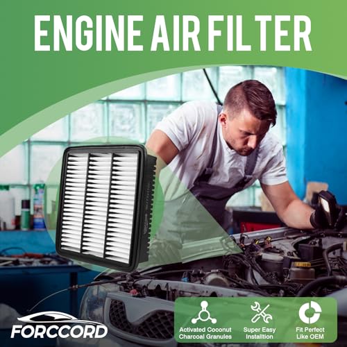 Image of Cabin & Engine Air Filter Fit for Hyundai Elantra 2021-2026 (1.6L /2.0L Gas), Kona 2024-2026 (1.6L /2.0L Gas) Air Filter Replace#97133L1000 28113AA100 (Not for Hybrid!)