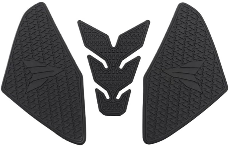 Tank Traction Pad Motorcycle Fuel Tank Pad Anti-Slip Side for Mt 09 MT-09 MT09 MT09 SP 2024 2025 Tank Pad Stickers Decal Emblem Badge