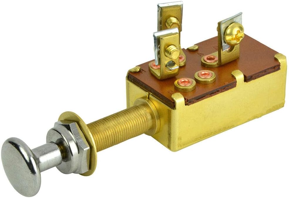 BEP 3 Position SPST Off/On1/On2 Push Pull Switch