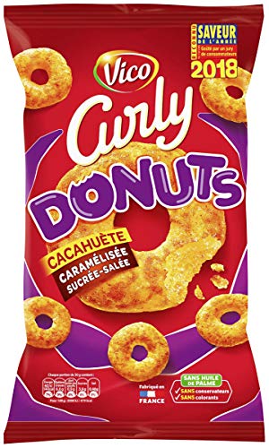 Vico Maní Caramelizado Donuts Rizado 100 g