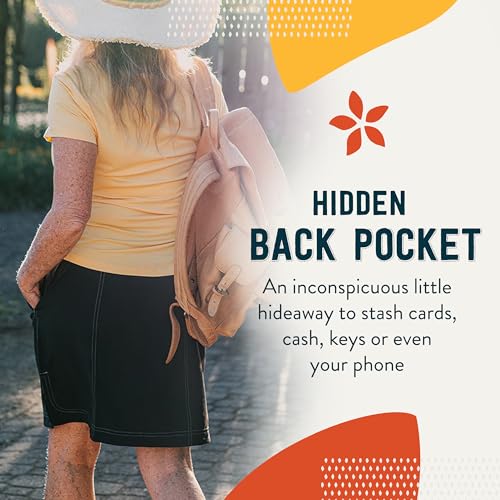 RipSkirt Hawaii Sport Skirt with Pockets - Athletic Skirt with Sporty Tie and Velcro Fly Closure, Beach and Travel2