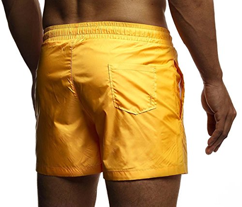 Leif Nelson Men's Summer Swimwear Swim Shorts with Pockets LN92153