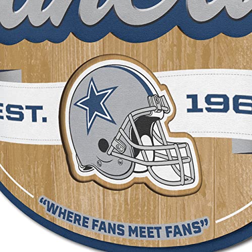 Image of YouTheFan NFL Dallas Cowboys Fan Cave Sign, One Size (Pack of 6)